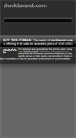 Mobile Screenshot of duckboard.com